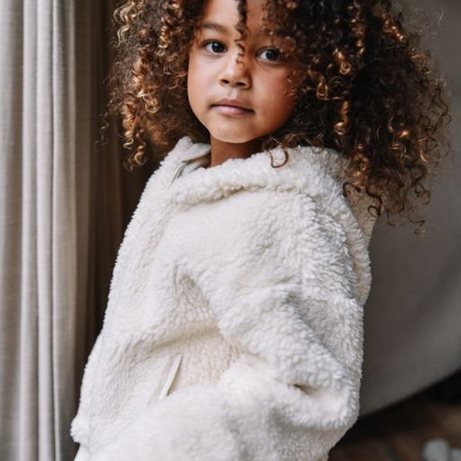 Coat Nounours Ecru (12m,2Y,3Y) | STUDIO BOHEME PARIS -  輸入インテリア雑貨＆子供服のセレクトショップ【bcbasics】