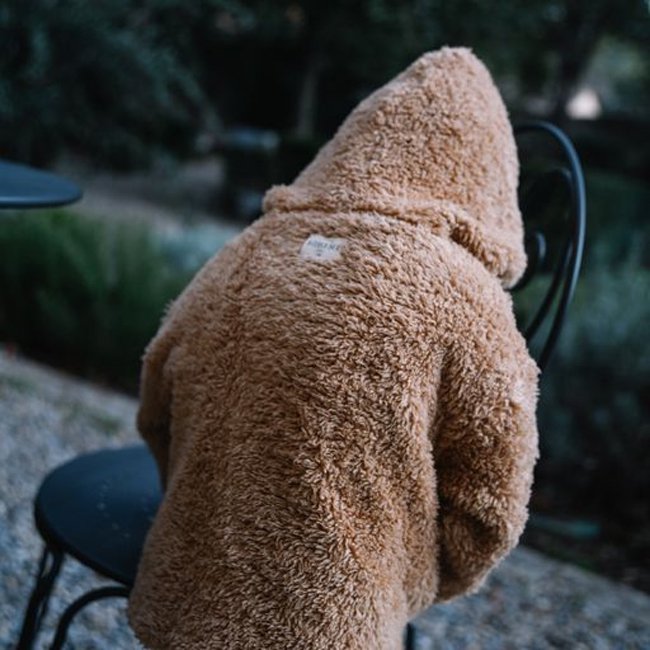 送料無料】Coat Nounours Golden Bear (12m,2Y,3Y) by STUDIO BOHEME