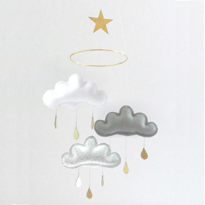 <img class='new_mark_img1' src='https://img.shop-pro.jp/img/new/icons57.gif' style='border:none;display:inline;margin:0px;padding:0px;width:auto;' />雲のモビール(YUKO) by The Butter Flying