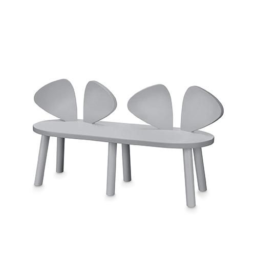 Mouse Bench (grey) by Nofred
