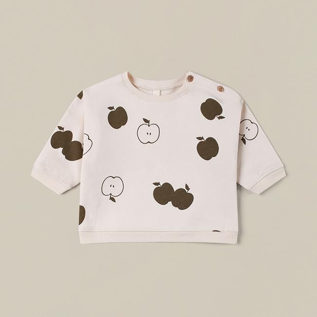 <img class='new_mark_img1' src='https://img.shop-pro.jp/img/new/icons60.gif' style='border:none;display:inline;margin:0px;padding:0px;width:auto;' />【再販予約11月下旬頃入荷】【送料無料】Basil Apple Orchard Sweatshirt by organic zoo