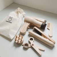 <img class='new_mark_img1' src='https://img.shop-pro.jp/img/new/icons14.gif' style='border:none;display:inline;margin:0px;padding:0px;width:auto;' />̵ Wooden barber set by Lemi Toys