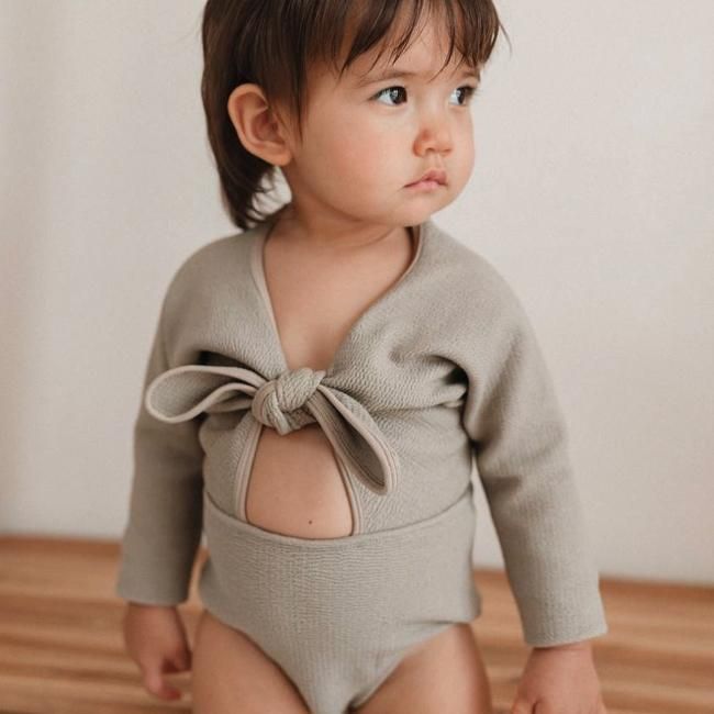 【即納/送料込価格】Siren Swimsuit (6m-4y) by son and daughter - 子供用 水着 /ラッシュガード/  スイムウェア