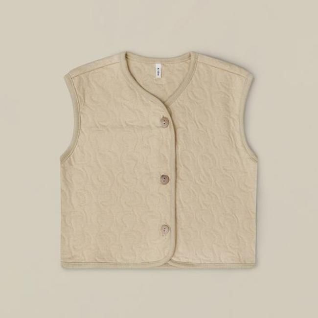 <img class='new_mark_img1' src='https://img.shop-pro.jp/img/new/icons47.gif' style='border:none;display:inline;margin:0px;padding:0px;width:auto;' />【送料無料】Midnight Quilt Vest (6-12M,1-2Y,2-3Y,3-4Y) by organic zoo OZAW23