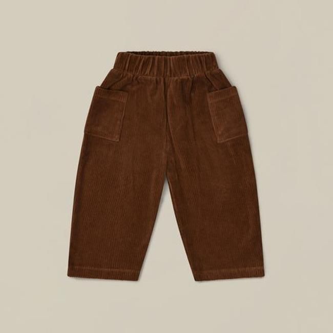 <img class='new_mark_img1' src='https://img.shop-pro.jp/img/new/icons47.gif' style='border:none;display:inline;margin:0px;padding:0px;width:auto;' />【送料無料】Soil Fisherman Pants w/pockets (1-2Y,2-3Y,3-4Y) by organic zoo OZAW23