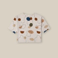 ̵Ceramics Boxy Sweatshirt  (1-2Y,2-3Y,3-4Y)  by organic zoo OZSS24