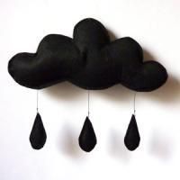 OUTLET 50%off̵ۡCloud mobile (black) by The Butter Flying
