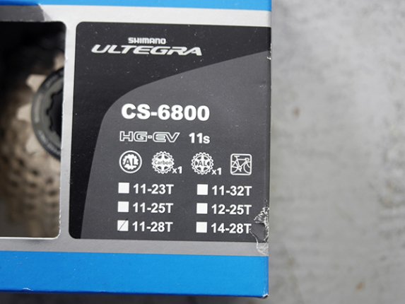 Shimano(シマノ)ULTEGRA Casette Sprocket 11s CS-6800 11T-28T