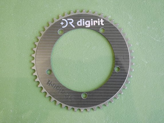 特別コラボアイテム」 Digirit(ディジリット) Carbon Chainring 61T