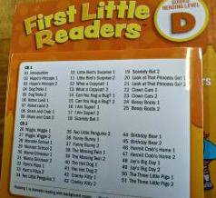 スカラスティック First Little Readers レベルＤ ボックスセット25冊+