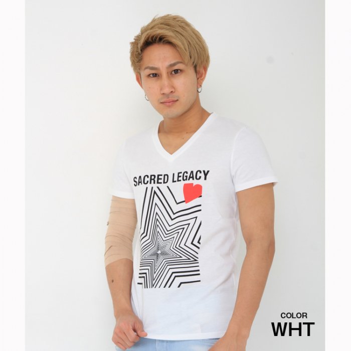 再値下【50％OFF】WILD PARTY/ワイルドパーティLEGACY VネックTシャツ