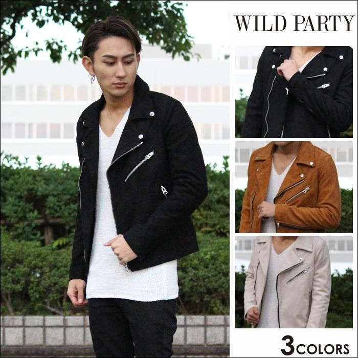 WILD PARTY ラムレザーWライダースジャケット | www.innoveering.net