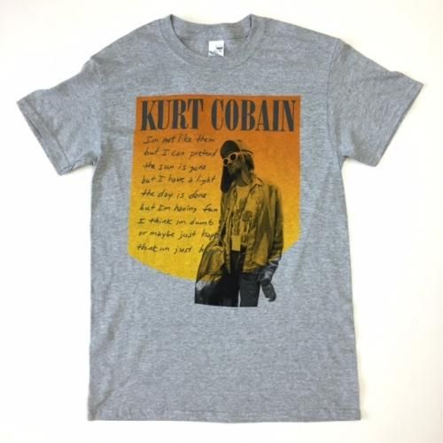 NIRVANA / ニルヴァーナ KURT KOBAIN カート・コバーン ロックTシャツ