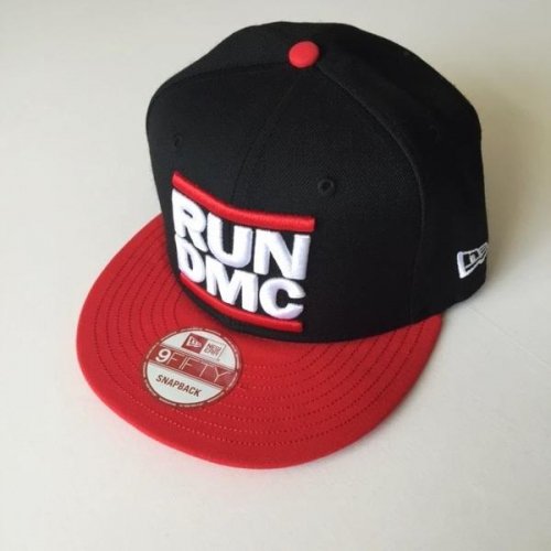 RUN DMC ロゴ 9FIFTY NEWERA ベースボールキャップ ブラック