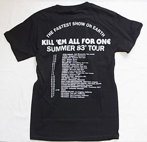 METALLICA メタリカ KILL 'EM ALL FOR ONE 1983 TOUR Tシャツ バンドT