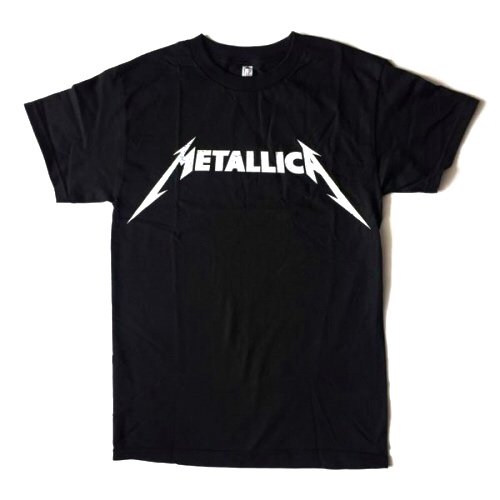 METALLICA メタリカ シンプルロゴ Tシャツ バンドT