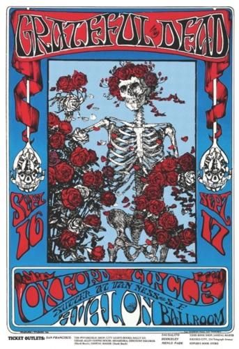 グレイトフルデッド Grateful Dead スカルローズ デッドスカル | www