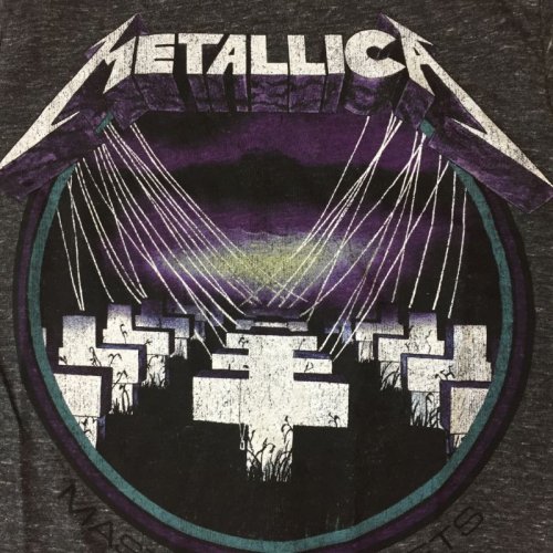 METALLICA メタリカ MASTER OF PUPPETS ヴィンテージプリント Tシャツ