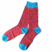 Men's Pinstripe & Dots Socks
