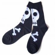 Women's Skull Black Socks