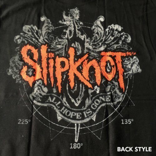 Slipknot スリップノット レッドロゴ All Hope Is Gone ブラック Tシャツ