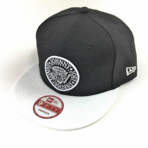 RAMONES ラモーンズ キャップ ブラック NEWERA 9FIFTY SNAPBACK