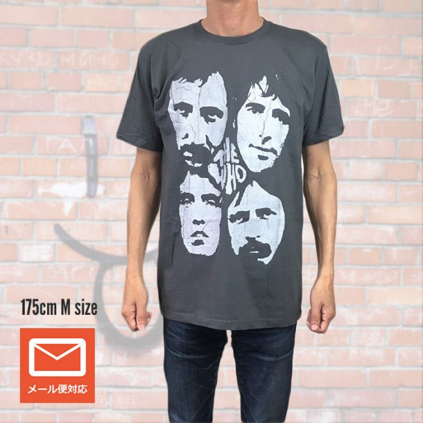 the Who ザ・フー メンバー ヴィンテージ グレー Tシャツ バンドTシャツ