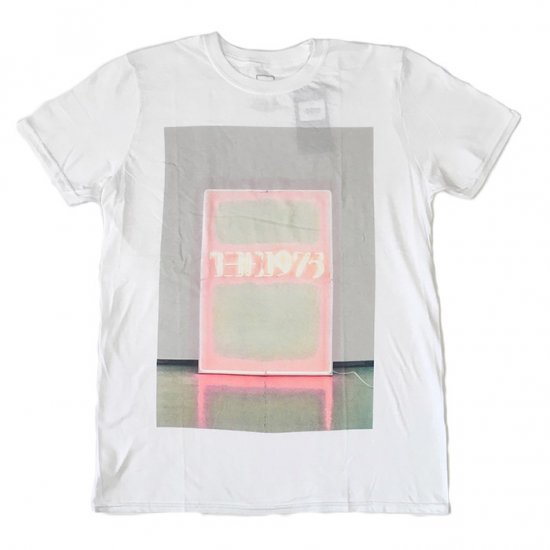 THE1975 ジャケットTシャツ ネオン ホワイト バンドTシャツ