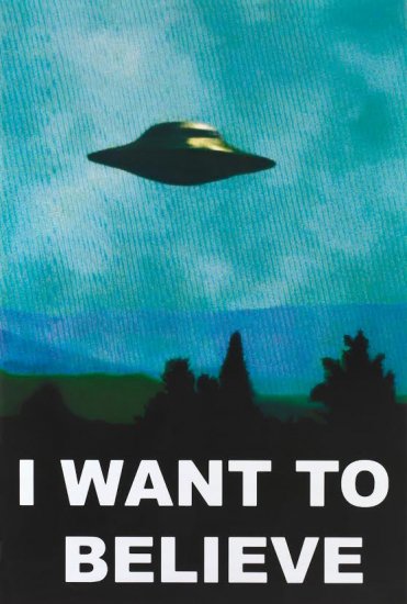 X-Files エックス・ファイル モルダー捜査官 I WANT TO BELIEVE UFO