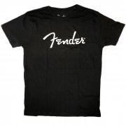 Fender フェンダー クラシックロゴ ブラック Tシャツ