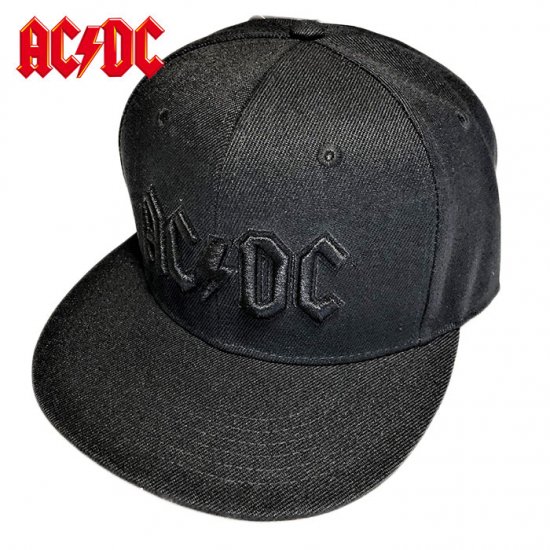 AC/DC acdc ロゴ 9FIFTY NEWERA ベースボールキャップ ブラック