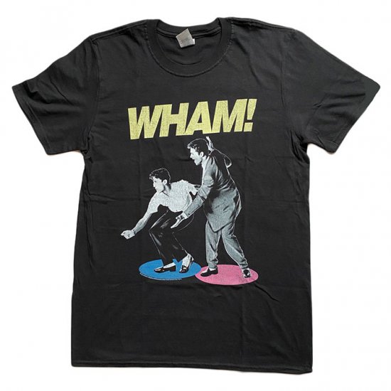 WHAM! ワム！ジョージ・マイケル 80年代 Tシャツ バンドTシャツ - バンドTシャツ ロックTシャツ スタッズ ロックの名盤 通販