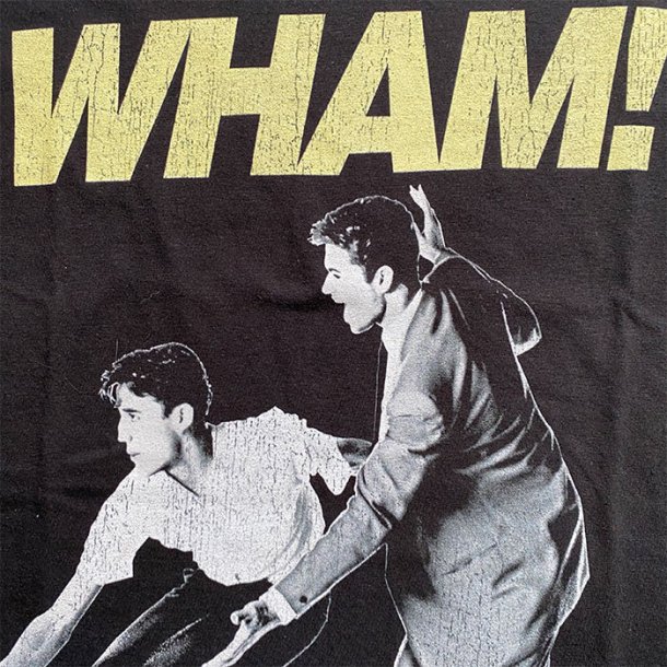 WHAM! ワム！ジョージ・マイケル 80年代 Tシャツ バンドTシャツ - バンドTシャツ ロックTシャツ スタッズ ロックの名盤 通販