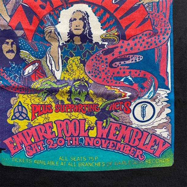 Led Zeppelin レッド・ツェッペリン ELECTRIC MAGIC POSTER Tシャツ