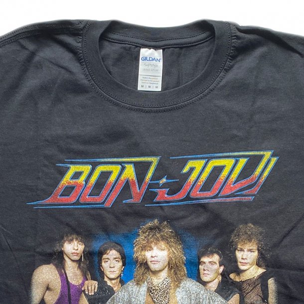 BON JOVI ボン・ジョヴィ TOUR 1984 ブラック Tシャツ バンドT ...
