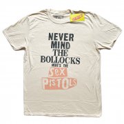 Sex Pistols セックス・ピストルズ NEVER MIND THE BOLLOCKS ベージュT