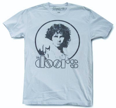 The Doors ザ・ドアーズ Jim Morrison ブルー Tシャツ バンドT