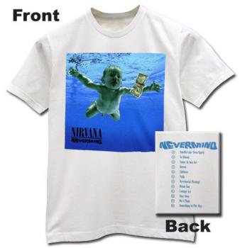 HIPHOPニルバーナ Nirvana nevermind Tシャツ ()