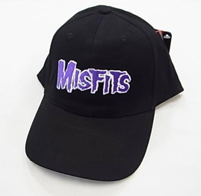 Misfits ロゴ刺繍 ベースボールキャップ バンドtシャツ ロックtシャツ スタッズ ロックの名盤 通販