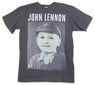 John Lennon ジョン レノン 子供の頃 フォトtシャツ バンドt