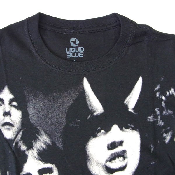 バンドT・ロックT】AC/DC HIGHWAY TO HELL Big Print ブラックTシャツ