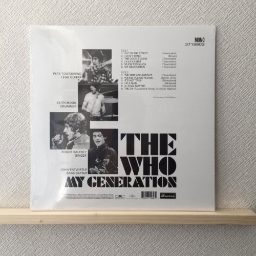 The Who / My Generation (1965) 新譜LP