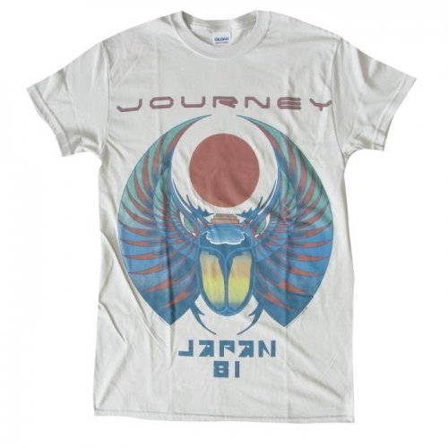 Journey ジャーニー JAPAN ツアー '81 グレーTシャツ バンドT