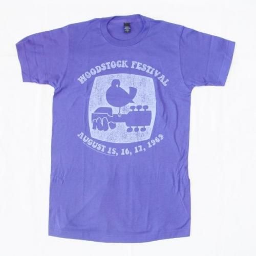 Woodstock 69 ウッドストック パープル ロックtシャツ Woodstock 69 ウッドストック パープル ロックtシャツ