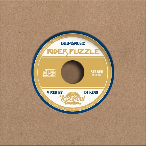SOUL/FUNK/ROCK/HIPHOP DRIPwithMUSIC #7 - RIDER PUZZLE- Mixed by DJ KEN5 DJ󥴡<img class='new_mark_img2' src='https://img.shop-pro.jp/img/new/icons55.gif' style='border:none;display:inline;margin:0px;padding:0px;width:auto;' />