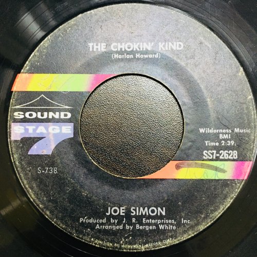 [USED] (7") Joe Simon - The Chokin' Kind / Come On And Get It [ Jacket ...