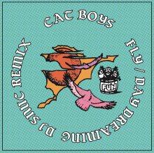 CAT BOYS feat. LUBRAW / asuka ando 『Fly / Day Dreaming (DJ snuc Remix)』(7inch)