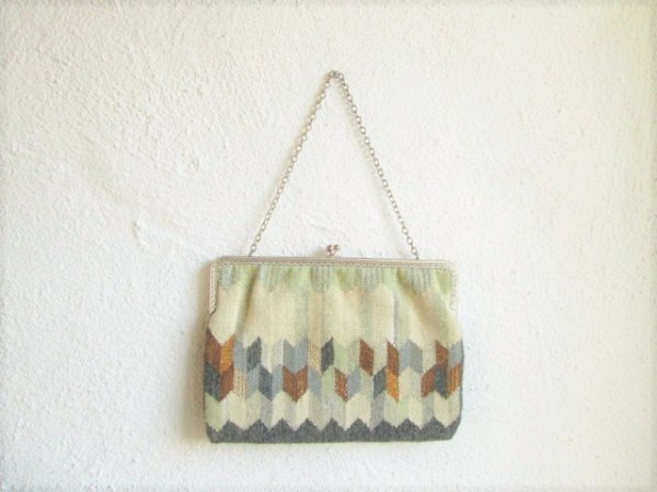 * vintage handbag ❀ フレミッシュ織り クラッチバッグstamand