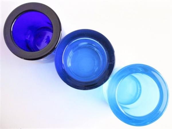 iittala/イッタラ社：Kivi/キビ キャンドルホルダー☆ スカイブルーor