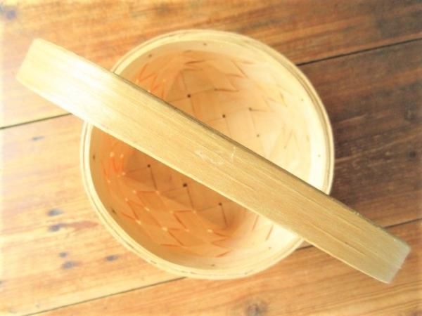 美品！スウェーデンの伝統工芸品：Spankorg/スポーンコリの